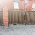 Сварные ворота в Северске от компании Ареан-Сибирь